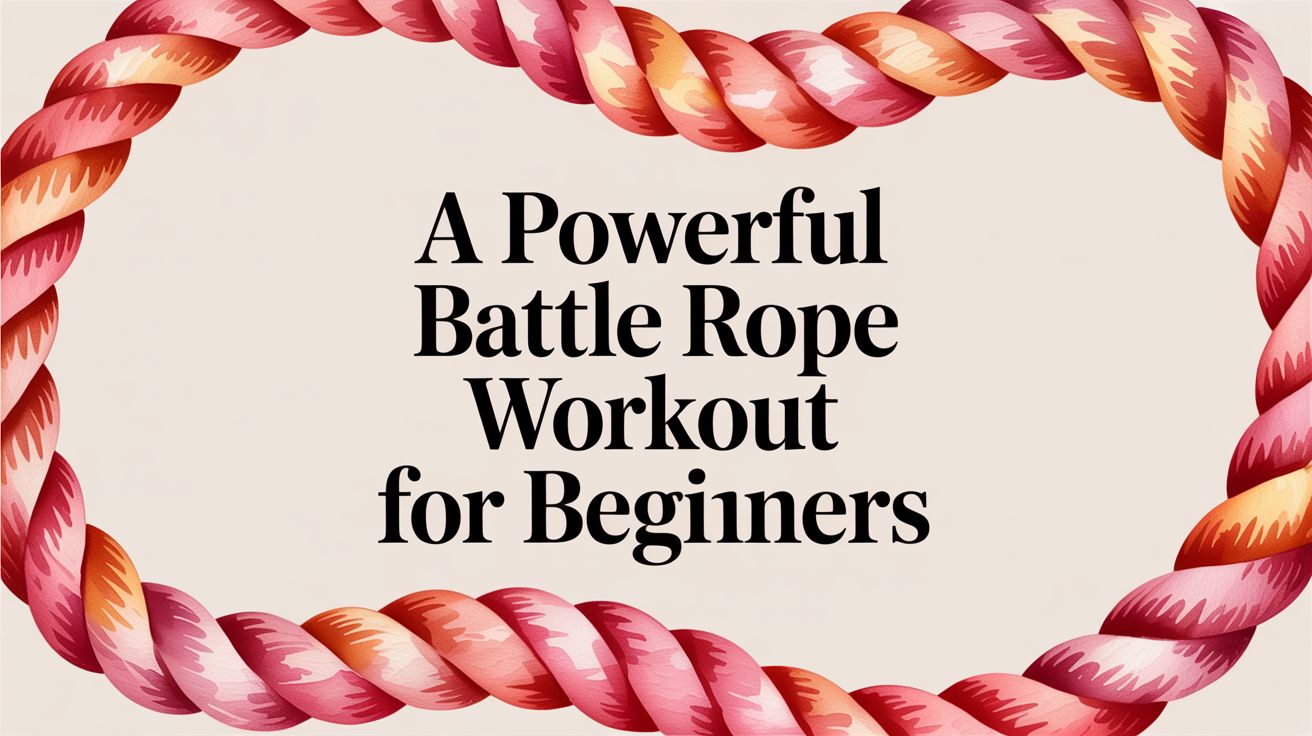 Beginner Battle Rope Workout A Powerful Battle Rope Workout for Beginners – MONFIT