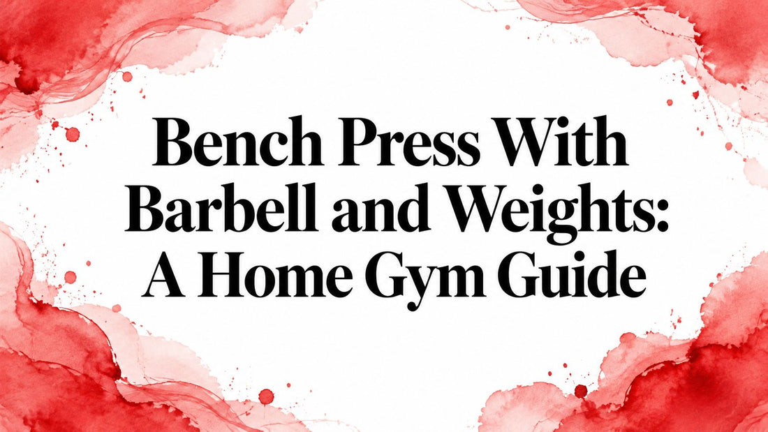 Bench Press With Barbell and Weights: A Home Gym Guide