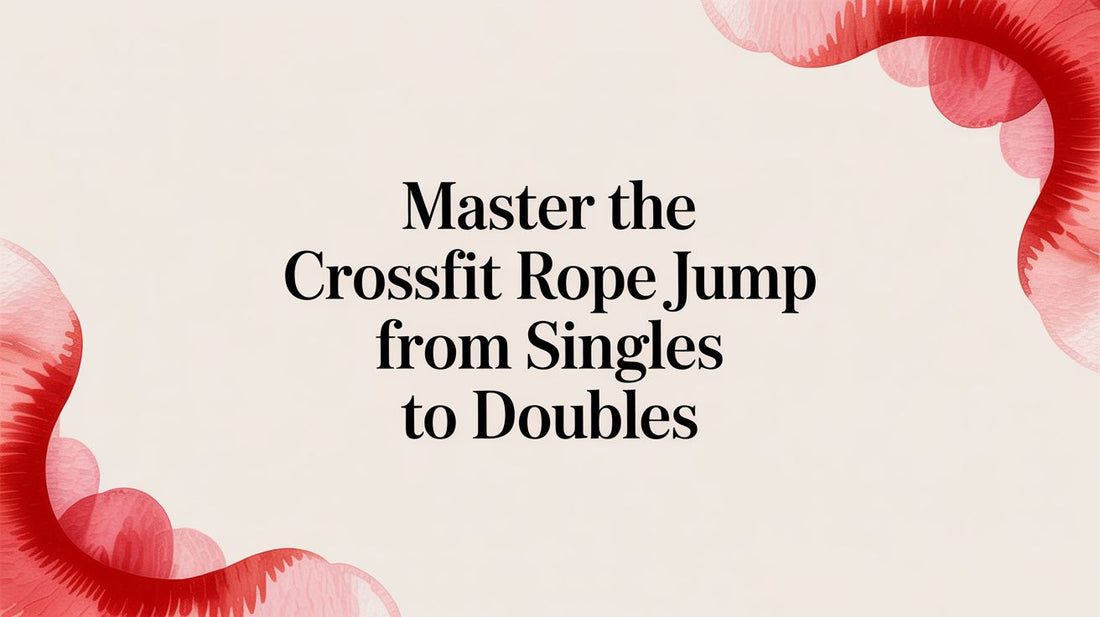 Master the CrossFit Rope Jump from Singles to Doubles