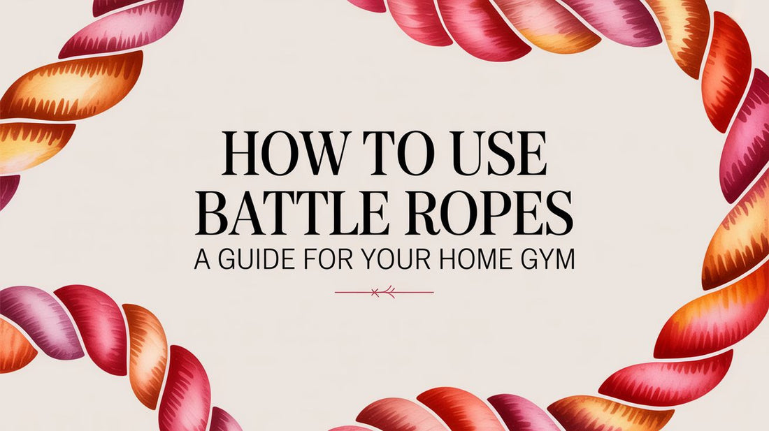 Battle Ropes In Use How to Use Battle Ropes: A Guide for Your Home Gym – MONFIT