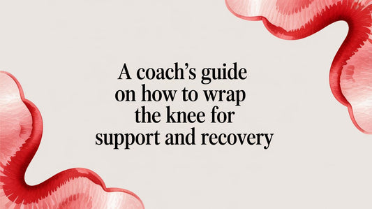 A Coach's Guide on How to Wrap the Knee for Support and Recovery