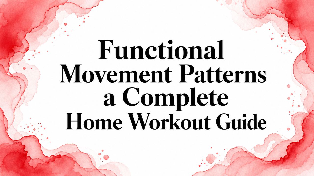 Functional Movement Patterns a Complete Home Workout Guide – MONFIT