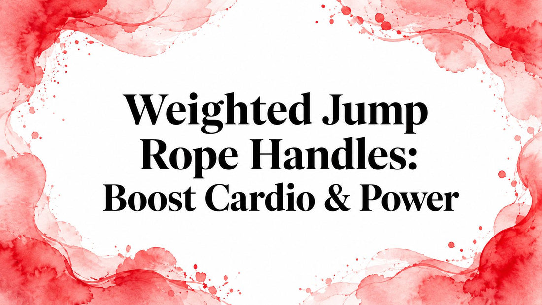 Weighted Jump Rope Handles: Boost Cardio & Power