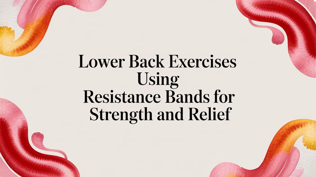 Lower Back Exercises Using Resistance Bands for Strength and Relief