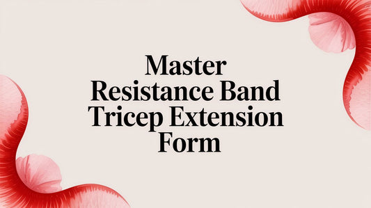 Master Resistance Band Tricep Extension Form