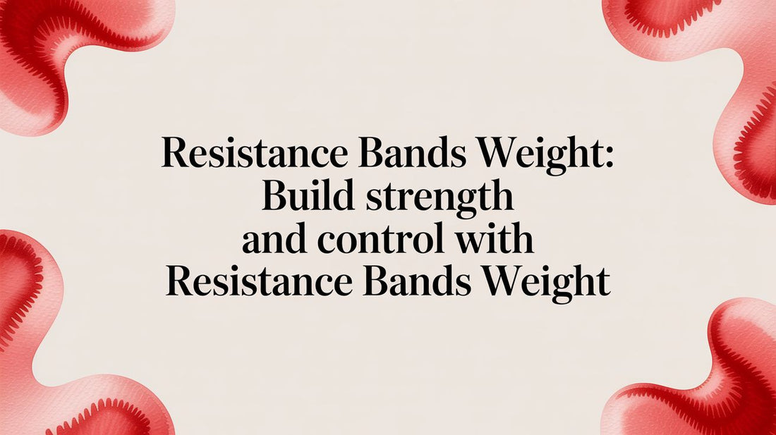 Resistance Bands Weight: Build Strength and Control with Functional Tools
