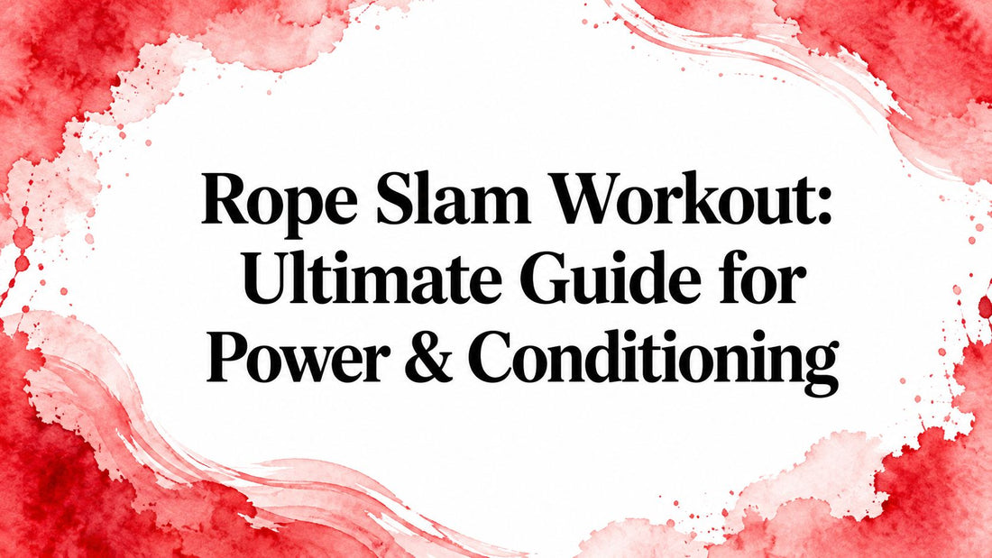 Rope Slam Workout: Ultimate Guide for Power & Conditioning