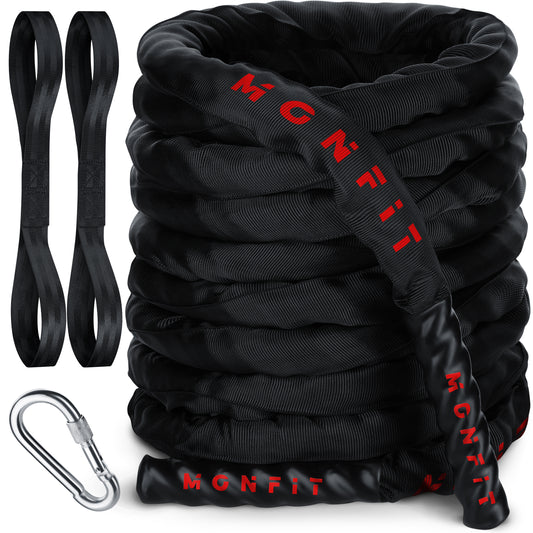 Poly Dacron Weighted Battle Ropes By ASU Trainer