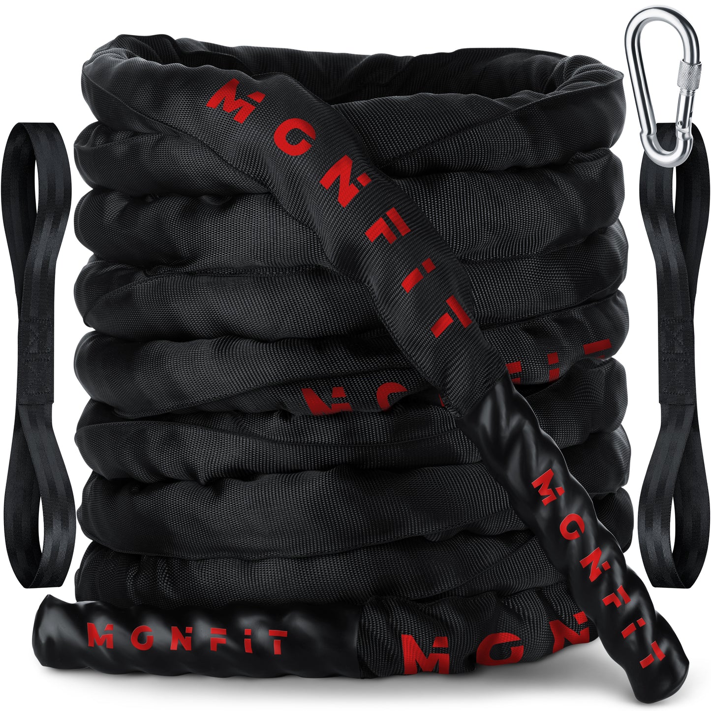 Poly Dacron Weighted Battle Ropes By MONFIT