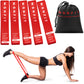 MONFIT Resistance Loop Bands Set for Strength Training and Lower Body Workouts